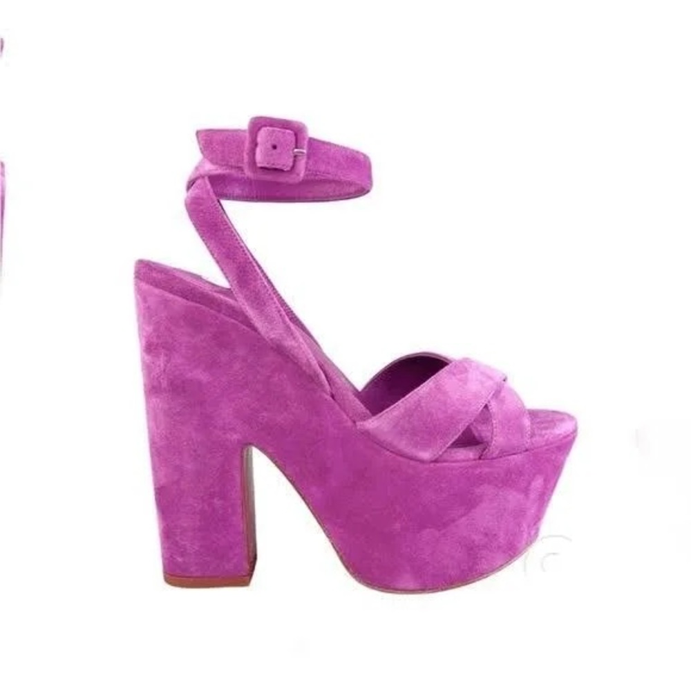 Christian Louboutin Fuchsia Platform Heels